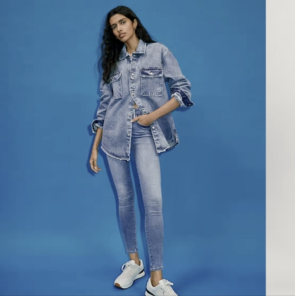 NWT Frame Denim Le One Jeans in Caspio - Picture 4 of 4